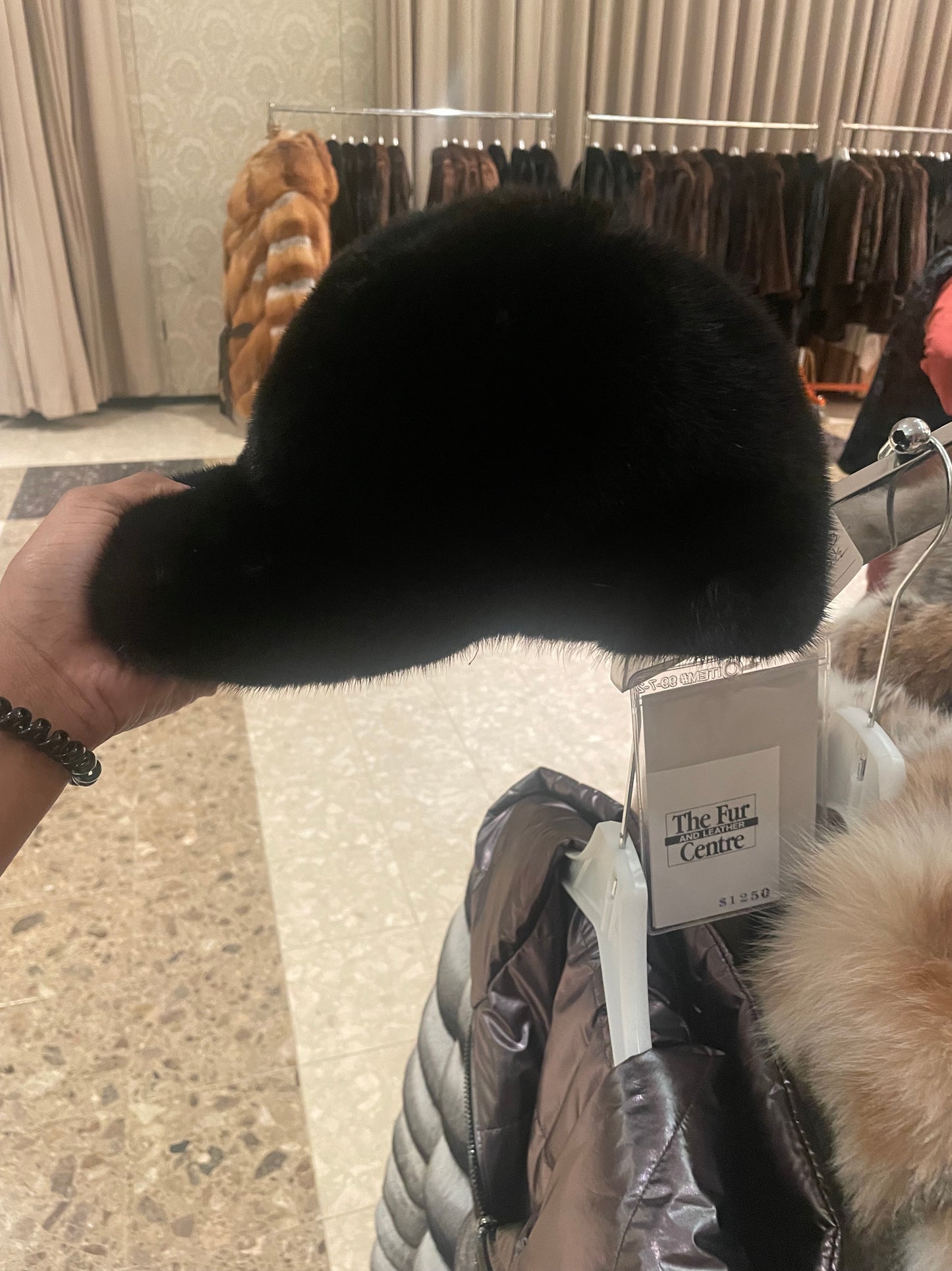 Men’s mink  baseball hats