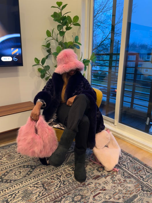 Fox Purse and Bucket hat set