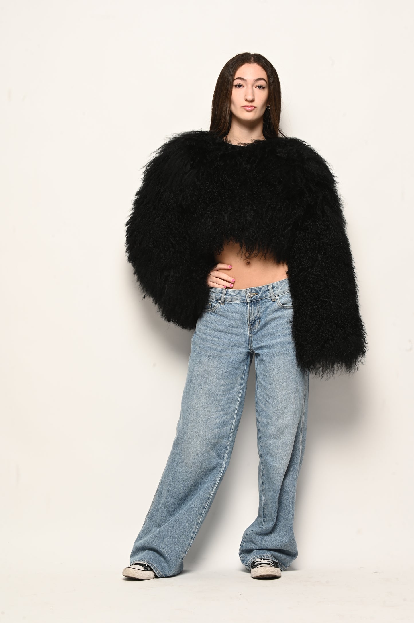 FGM bespoke Fluffy Cropped Bolero