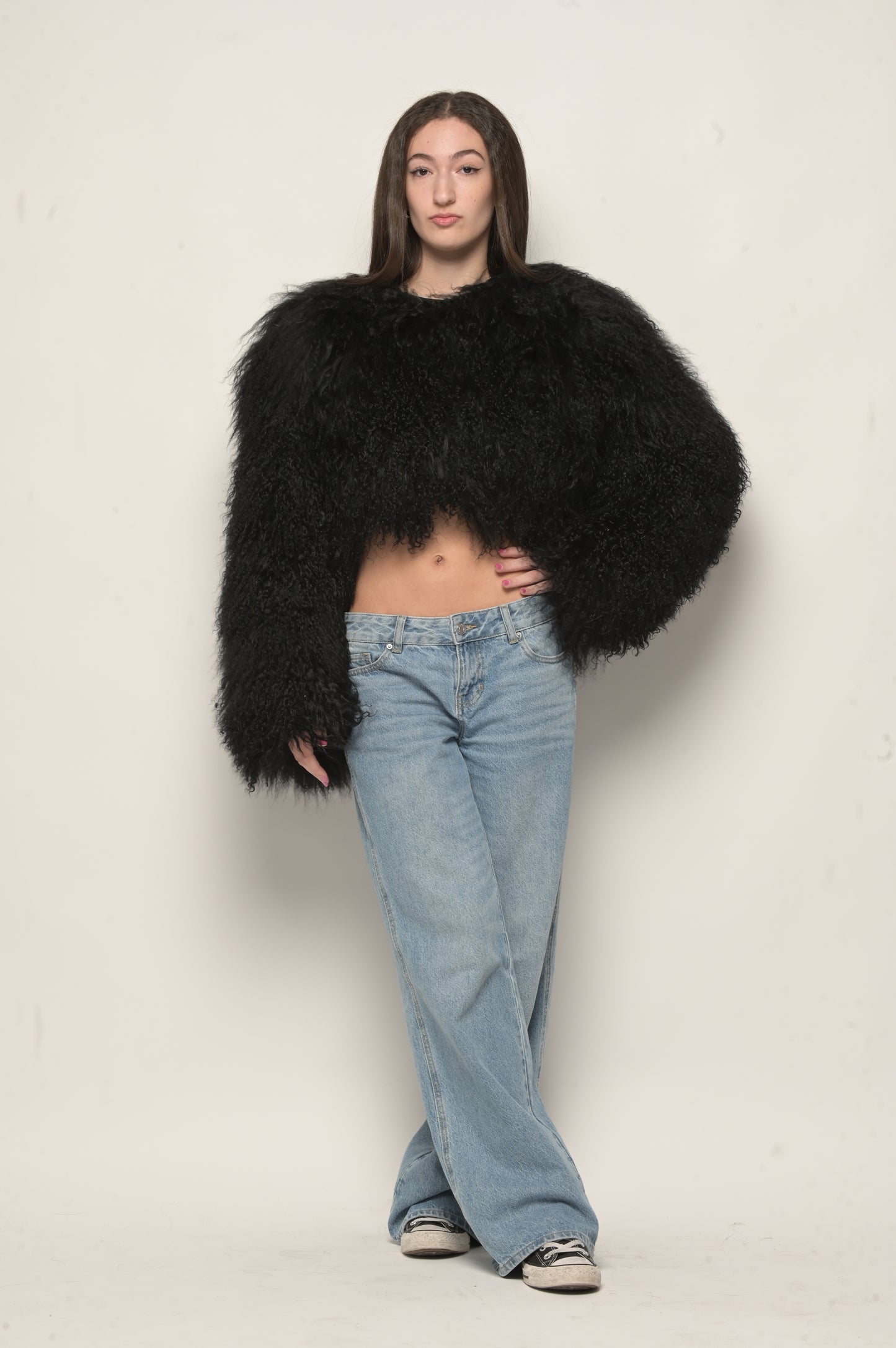 FGM bespoke Fluffy Cropped Bolero