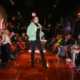 Dyed Curly Lamb Bolero Jackets
