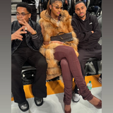 Natural Red Fox Long Vest (As worn by Jackie Aina)