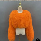 FGM bespoke Fluffy Cropped Bolero