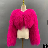 FGM bespoke Fluffy Cropped Bolero