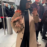 FGM Bespoke Brown Fur Clutch