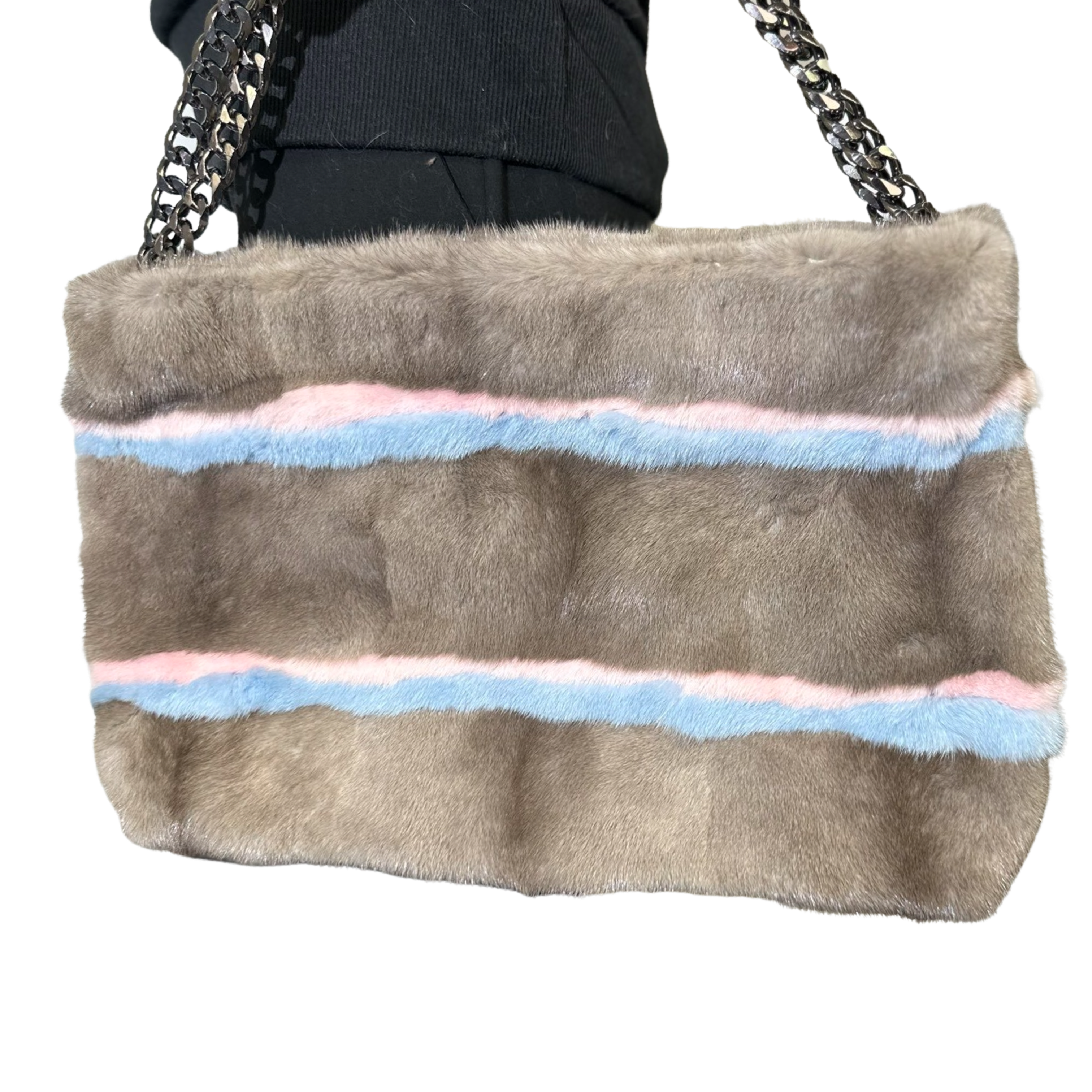 Large Mink Purse