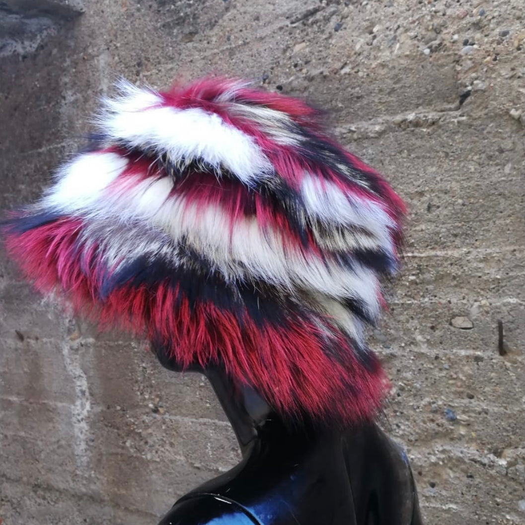 Furry Fox Bucket Hats (As worn by Yandy Smith)