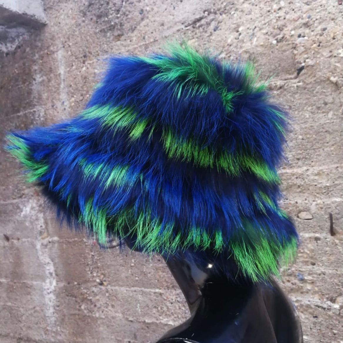 Furry Fox Bucket Hats (As worn by Yandy Smith)