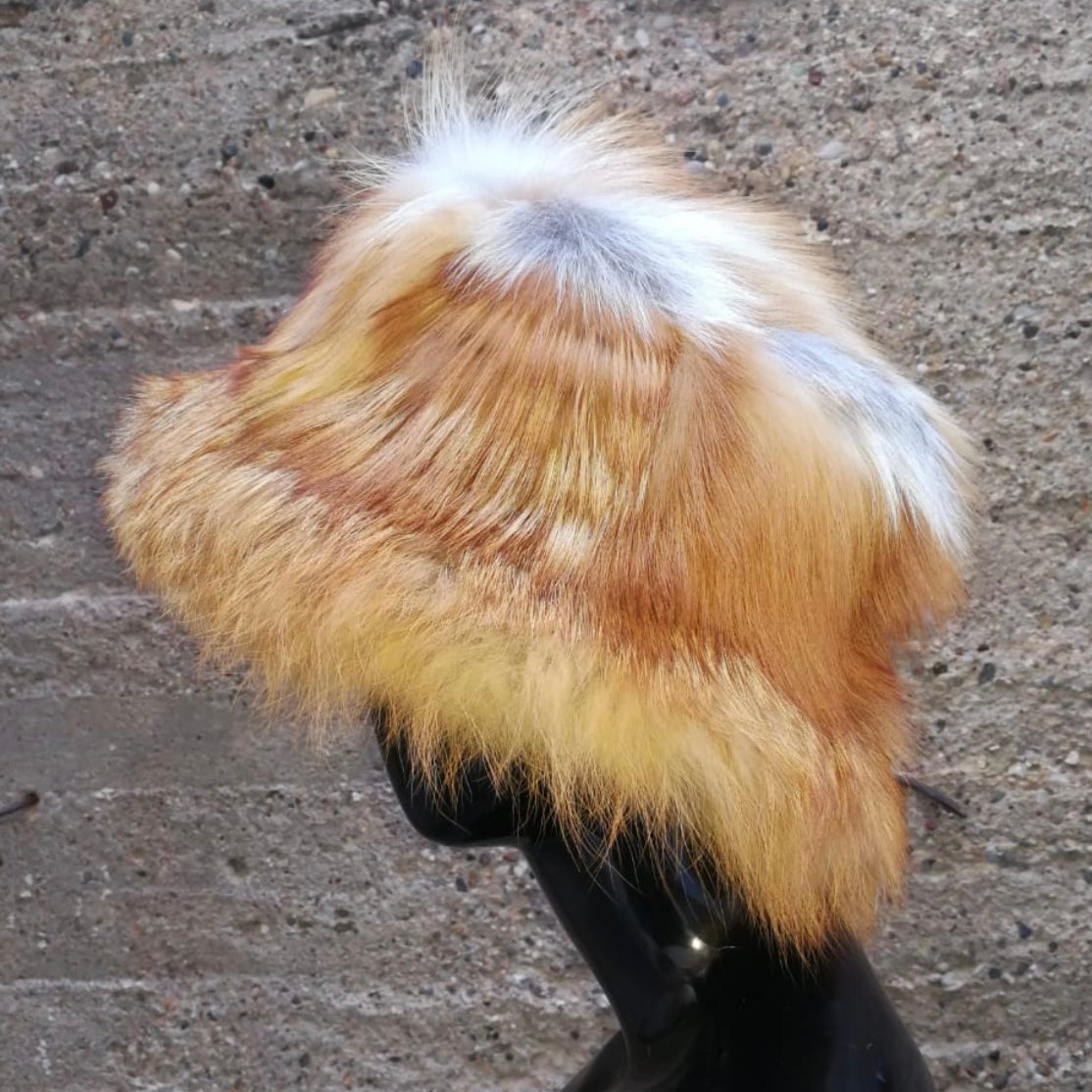 Furry Fox Bucket Hats (As worn by Yandy Smith)