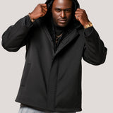 MENS MOUTON LINED MICROFIBER JACKET