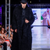 Unisex Full Length Tibetan Lamb Coat
