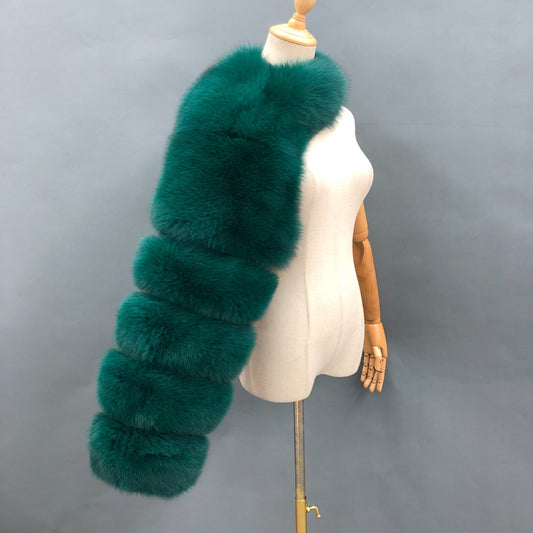 Emerald Green Fur Sleeve