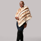 Cream Rex Poncho