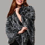 Knitted Rex Poncho
