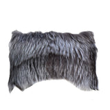 Knitted Silver Fox Stole cowl wrap around