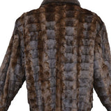 Mens Mink Section Bomber