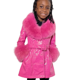 Kids Rain Slicker- Pink