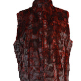 Mink Sections Vest