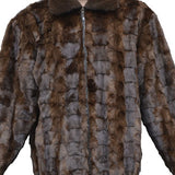 Mens Mink Section Bomber