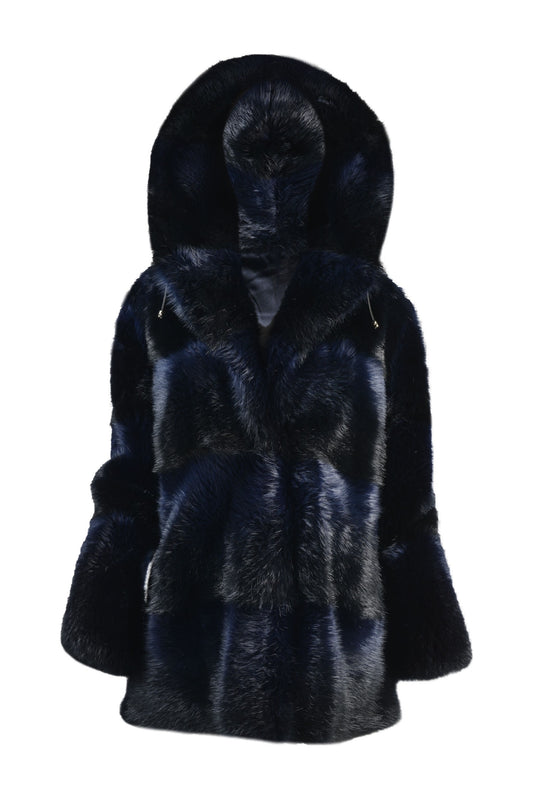 Canadian Beaver Parka in Navy