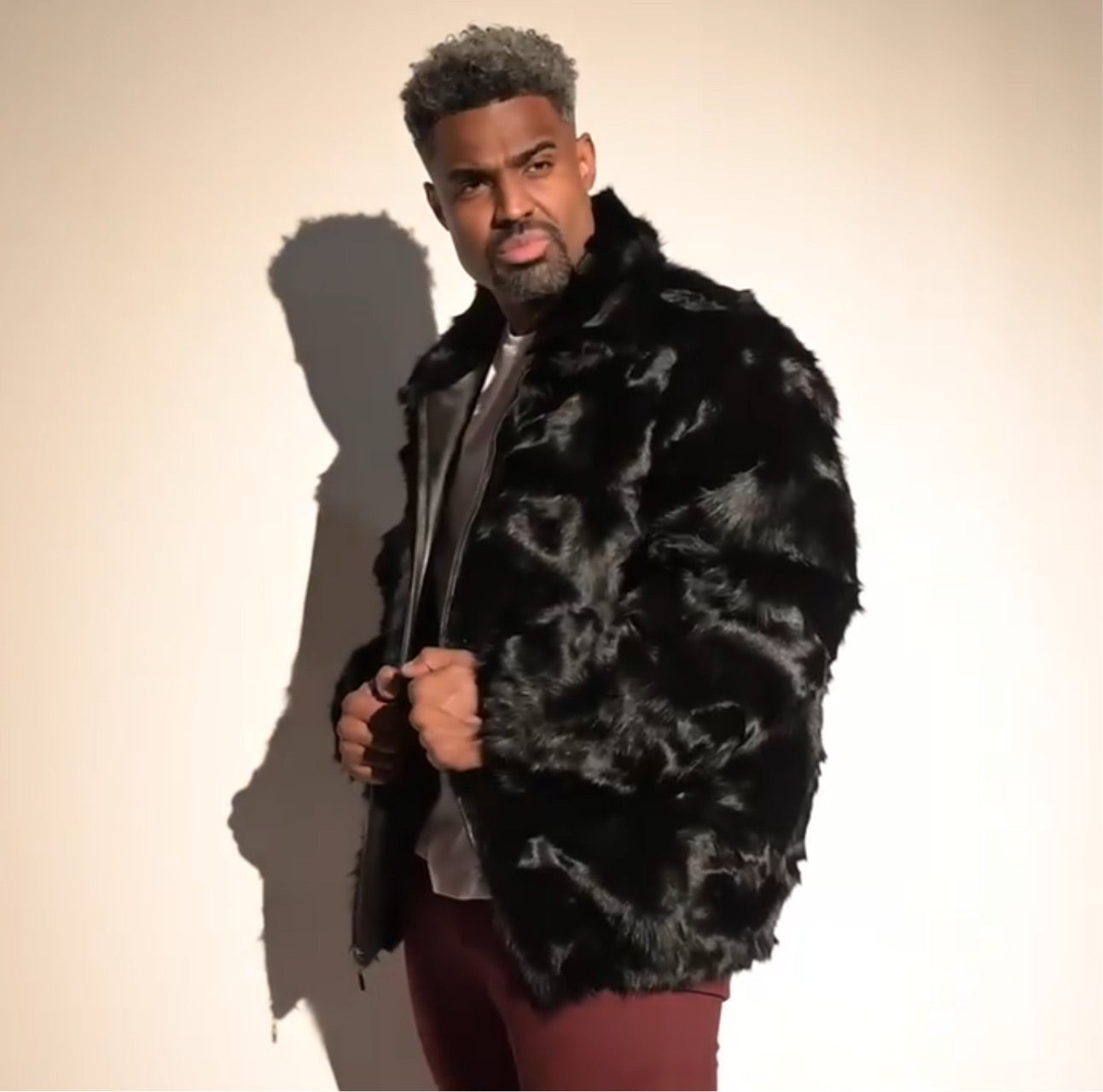 Mens Fox Section Bomber