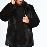 Mink Bomber Jacket