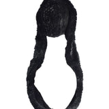 Knitted Rex Hooded Scarf