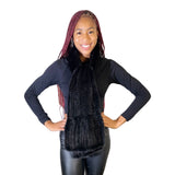 Knitted Mink Scarf